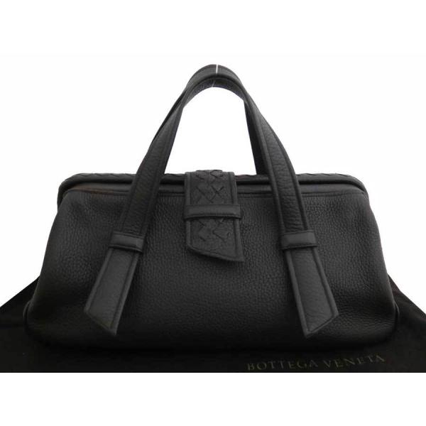 BOTTEGAVENETA イントレチャート ハンドバッグ ブラウン　レザー ボッテガヴェネタ イントレチャート ミニ ウォレス レザー
