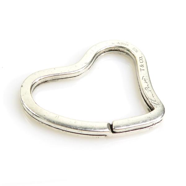 TIFFANY&Co. ティファニー キーリング オープンハート シルバー
