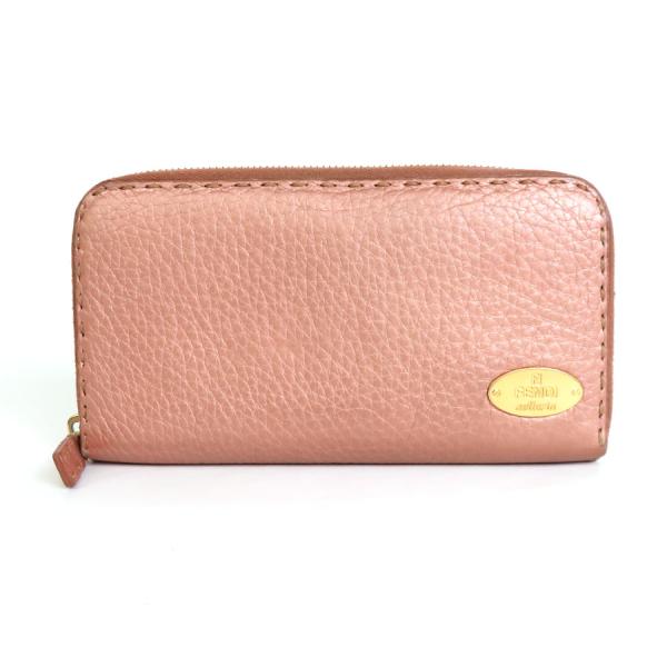FENDI（フェンディ） ラウンドファスナー長財布 セレリア レザー