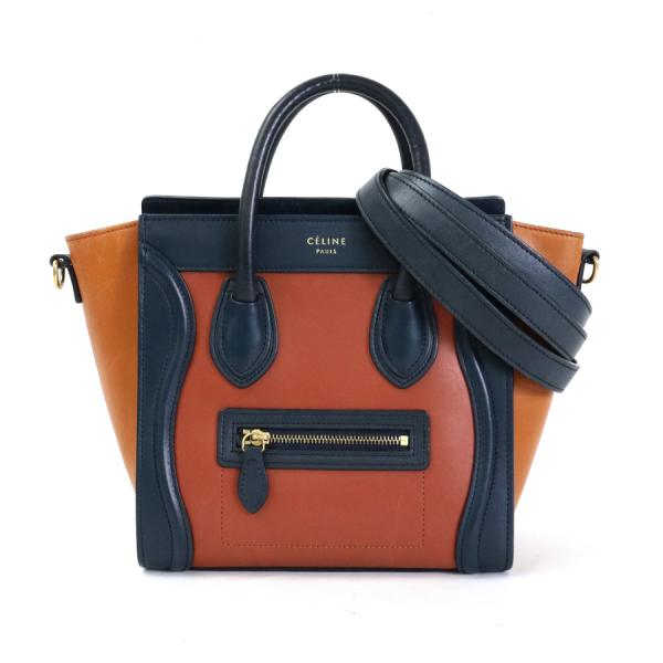 CELINE（セリーヌ） ハンドバッグ ショルダーバッグ ラゲージ ナノ