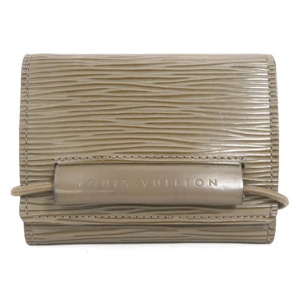 LOUIS VUITTON ルイ ヴィトン 三つ折り財布 エピ ポルトフォイユ