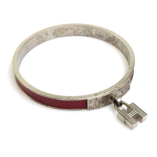 HERMES（エルメス） バングル ブレスレット Hカデナ チャーム メタル