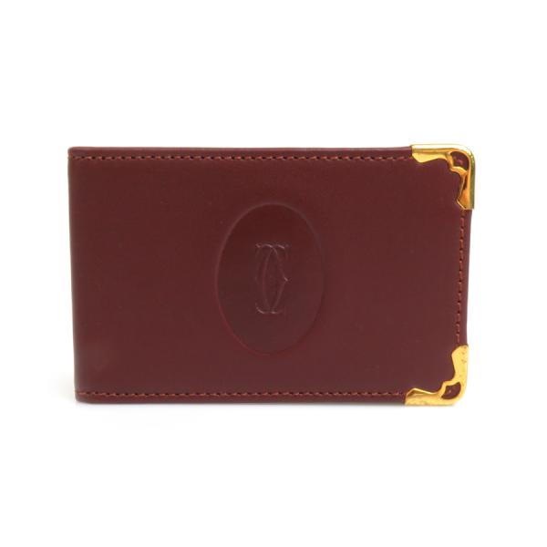 【美品】カルティエ 鏡 レザー brandvalue-store_e57891a