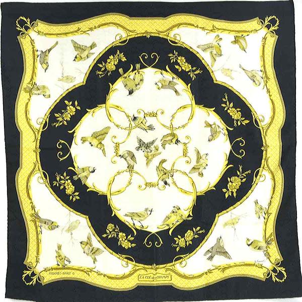 HERMES（エルメス） スカーフ カレ90 LA CLE des CHAMPS シルク