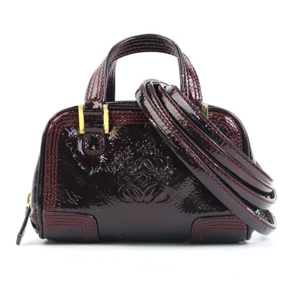 LOEWE ロエベ アマソナ マイクロミニ ショルダーバッグ ブラック 美品 LOEWE（ロエベ） マイクロミニ アマソナ ミニミニ ショルダー バッグ