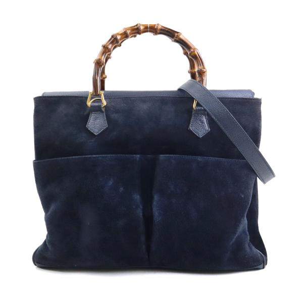 正規品　GUCCI グッチ　バンブー　スエードショルダー GUCCI（グッチ） ハンドバッグ ショルダーバッグ バンブー スエード