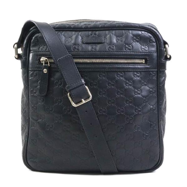 GUCCI（グッチ） 斜め掛けショルダーバッグ グッチシマ レザー