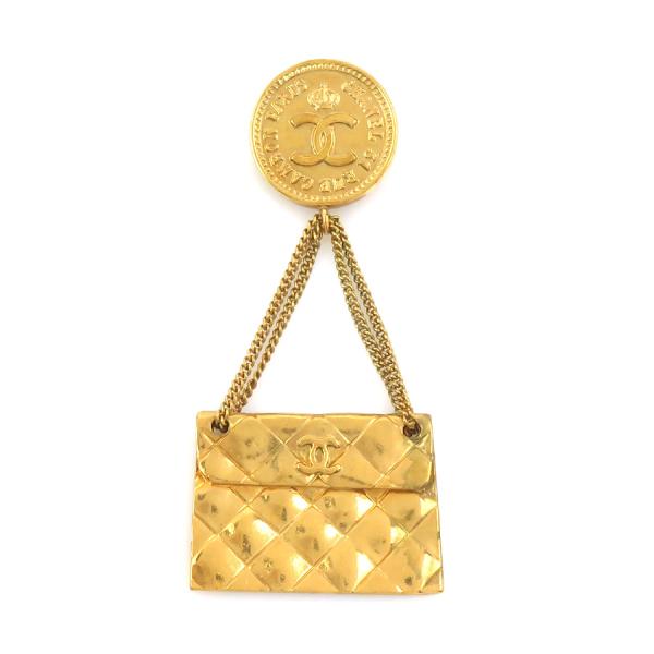 CHANEL（シャネル） ブローチ ココマーク バッグモチーフ メタル