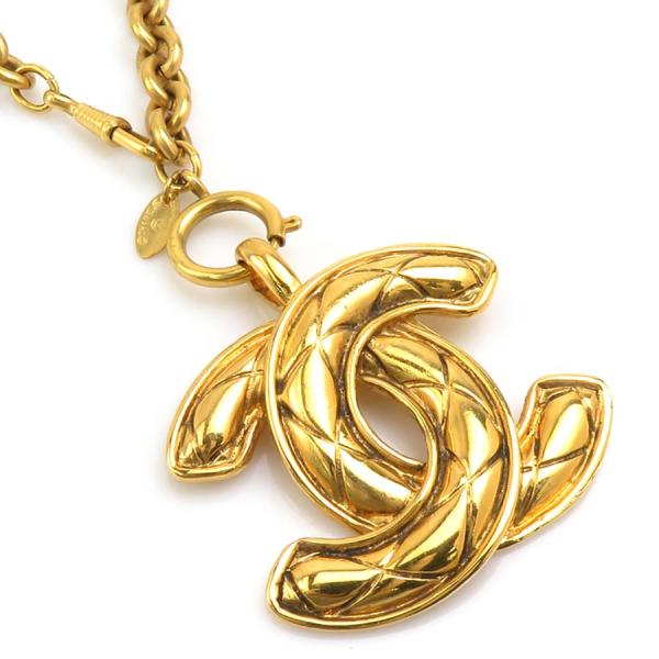 CHANEL（シャネル） ネックレス ココマーク メタル ゴールド 