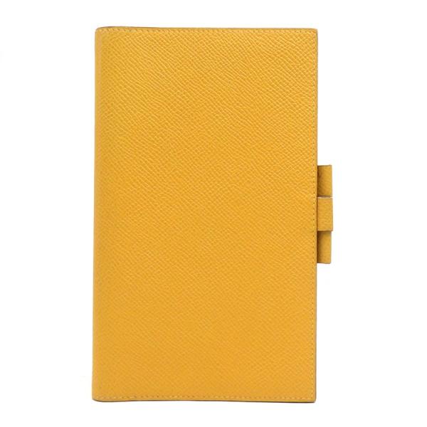 HERMES（エルメス） 手帳カバー レザー イエロー : ブランドバリュー