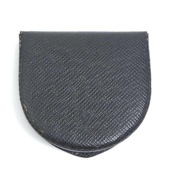 美品 ルイヴィトン　タイガ　ポルトモネキュベット　ケース　ブラック LOUIS VUITTON（ルイ・ヴィトン） ルイ ヴィトン コインケース タイガ