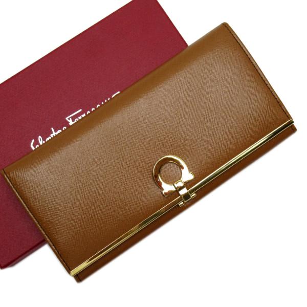 GANCINI サルヴァトーレ フェラガモ Salvatore Ferragamo 二つ折り長