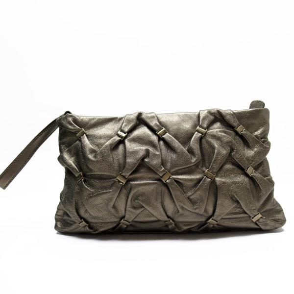 サルヴァトーレフェラガモ Salvatore Ferragamo クラッチバッグ レザー