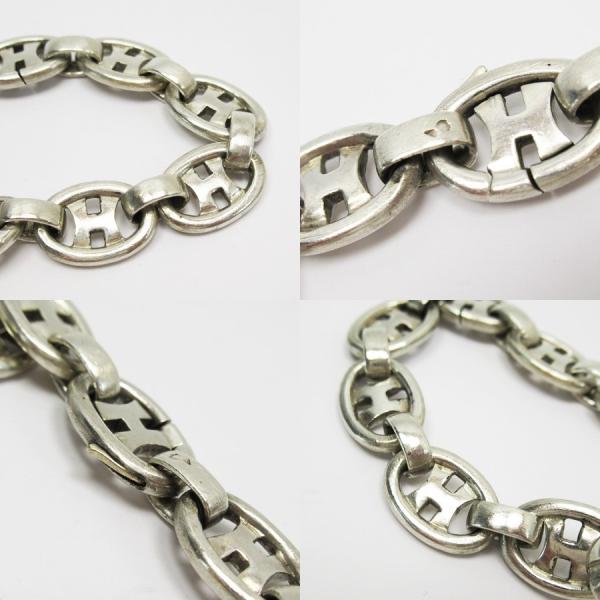 エルメス 18 Off Hermes ブレスレット 金属素材 定番人気 シルバー