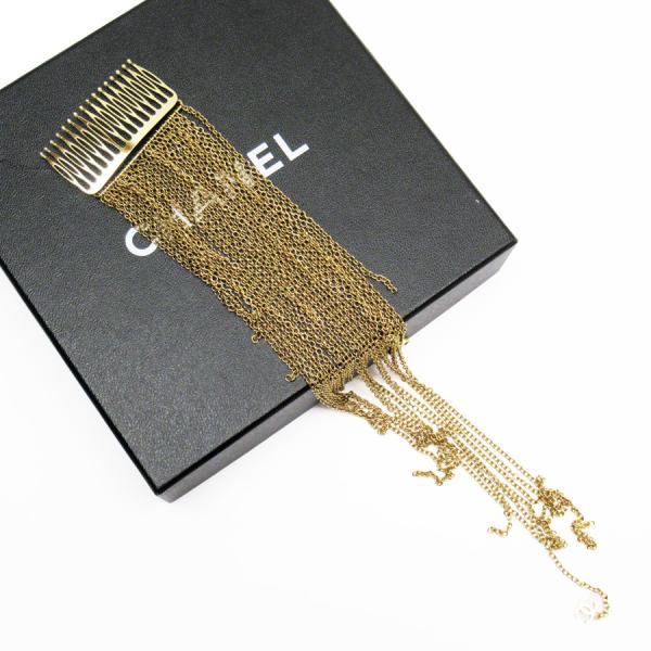 CHANEL シャネル かんざし ヘアアクセサリー ココマーク 金属 CHANEL シャネル かんざし ヘアアクセサリー ココマーク 金属