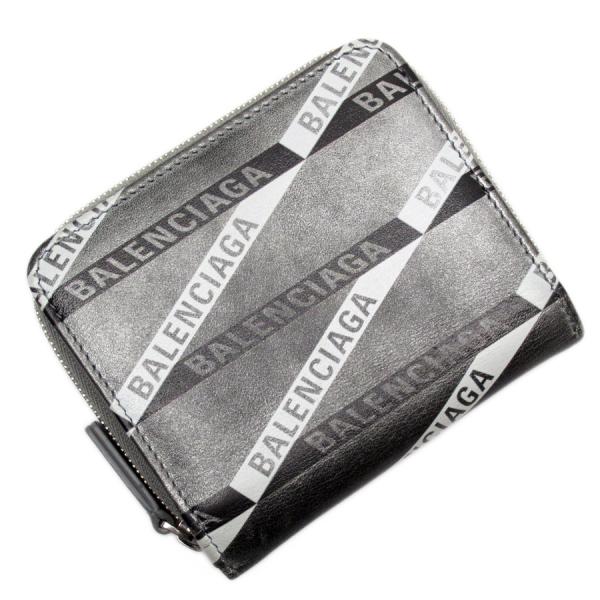 BALENCIAGA（バレンシアガ） 二つ折り財布 レザー グレー系 : ブランド