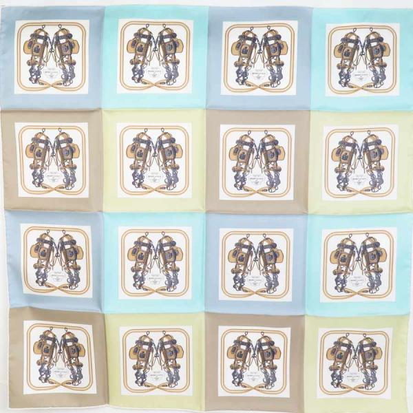 HERMES エルメス スカーフ カレ90 BRIDES de GALA シルク マルチ