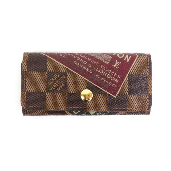 ✨️希少品！✨️　ルイヴィトン　ラベルコレクション　ミュルティクレ4 ダミエ LOUIS VUITTON ルイ ヴィトン キーケース ラベルコレクション