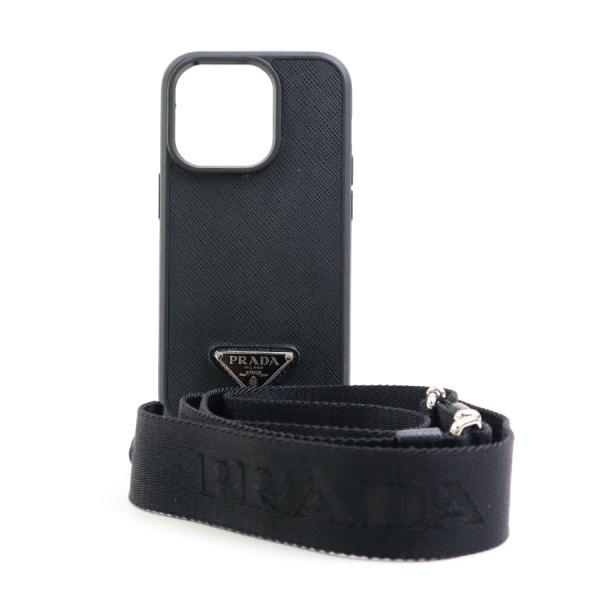PRADA プラダ スマートフォンケース iPhone14 Proケース レザー