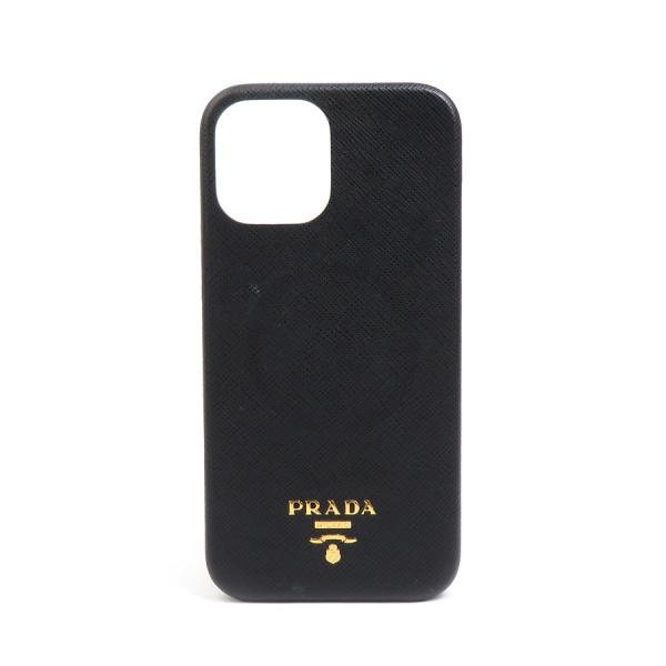 PRADA ブラックレザー iPhone12 pro max用ケース 直営店買付 PRADA サフィアーノレザー iPhone16 Pro &16 Pro Max