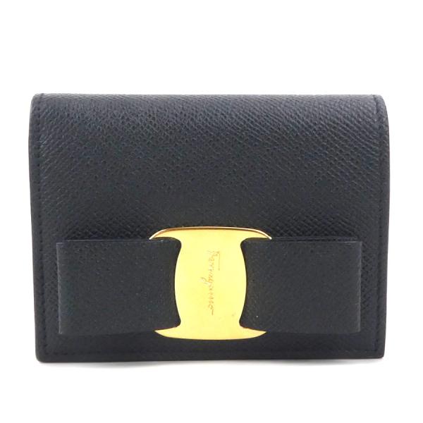 サルヴァトーレフェラガモ Salvatore Ferragamo 二つ折り財布 ヴァラ
