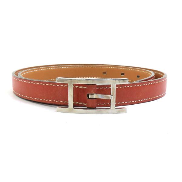 HERMES（エルメス） ベルト リバーシブル レザー ブラウン系