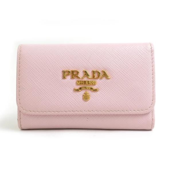新品未使用PRADA プラダ レザーキーケース春ピンク PRADA プラダ キーケース レザー ピンク : ブランドバリュー
