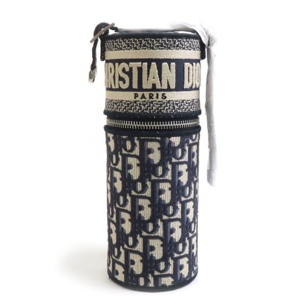 Christian Dior クリスチャンディオール ディオール オブリーク  フレグランスケース 200ml 香水ケース ネイビー 14066 ユニセックス【中古】 h31311a クリスチャンディオール Christian Dior フレグランスケース 200ml