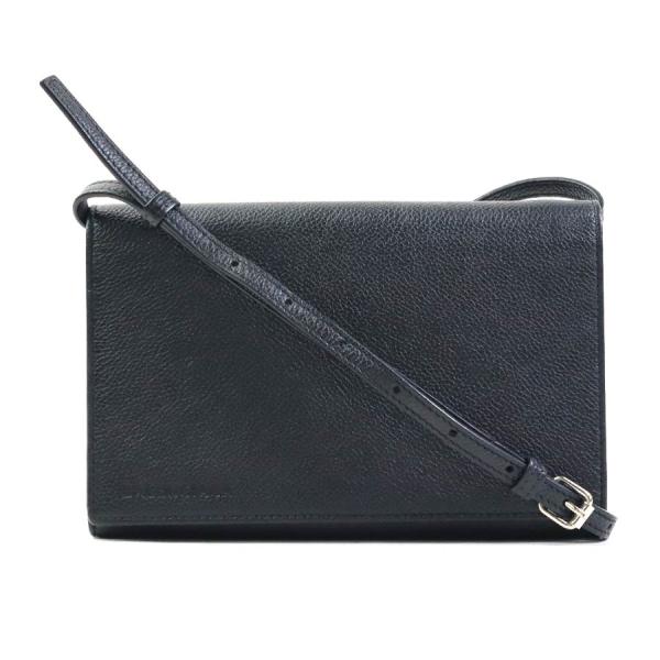 BALENCIAGA ブラック レザーポーチ BALENCIAGA - LE CAGOLE ミニマルチポーチ / クラッチバッグ