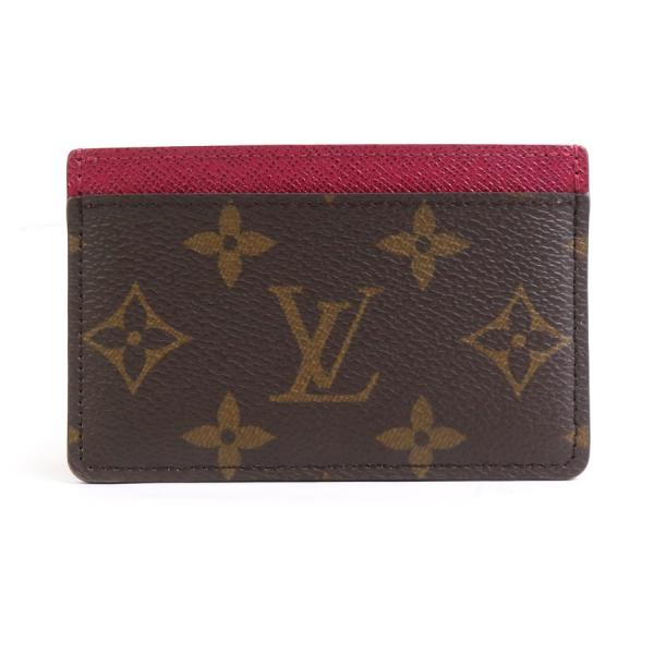 ルイ ヴィトン ポルトカルト サーンプル カードケース モノグラム フューシャ LOUIS VUITTON（ルイ・ヴィトン） ルイ ヴィトン カードケース ポルト