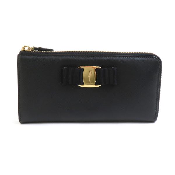 サルヴァトーレフェラガモ Salvatore Ferragamo ラウンドファスナー長