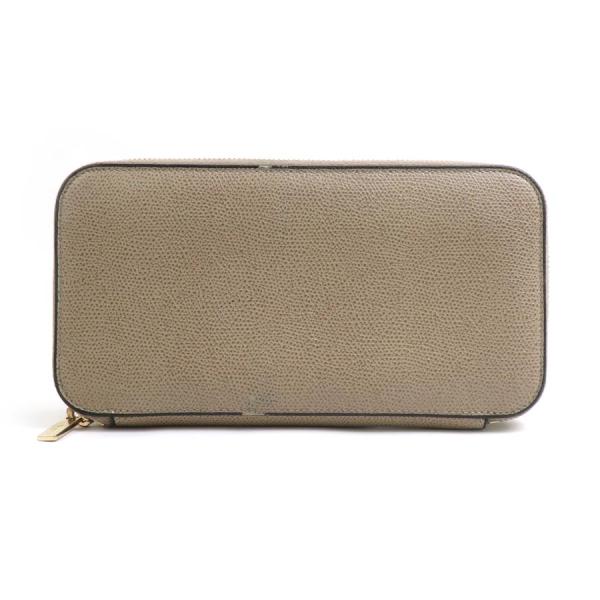 Valextra ヴァレクストラ　長財布　ラウンドジップ ラウンドファスナー Valextra ヴァレクストラ ラウンドファスナー長財布 レザー