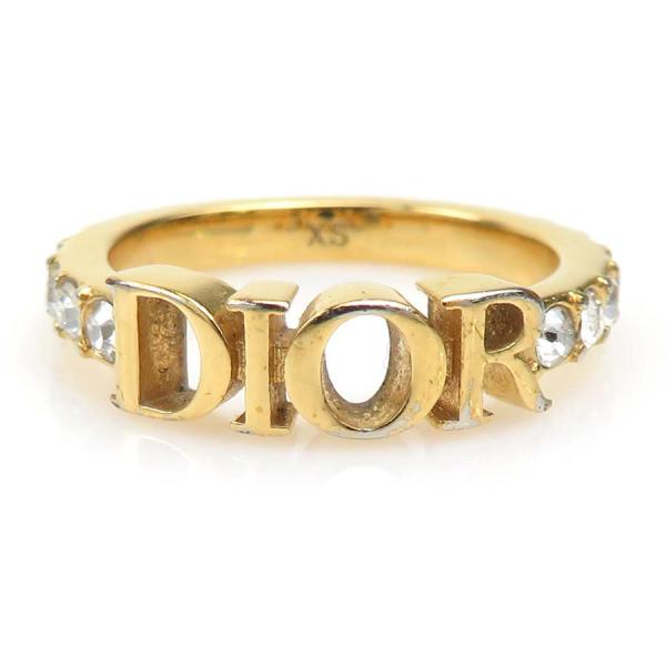Dior ゴールドリング クリスチャンディオール Christian Dior リング・指輪 メタル ゴールド