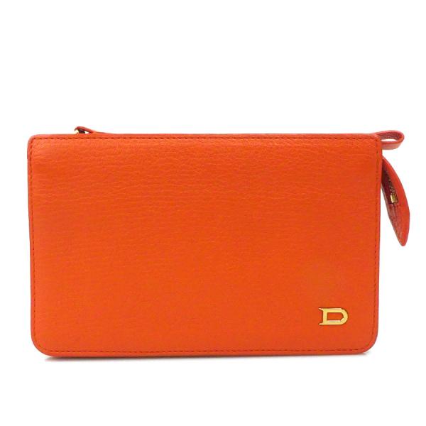 デルヴォー DELVAUX 長財布 レザー オレンジ : ブランドバリュー