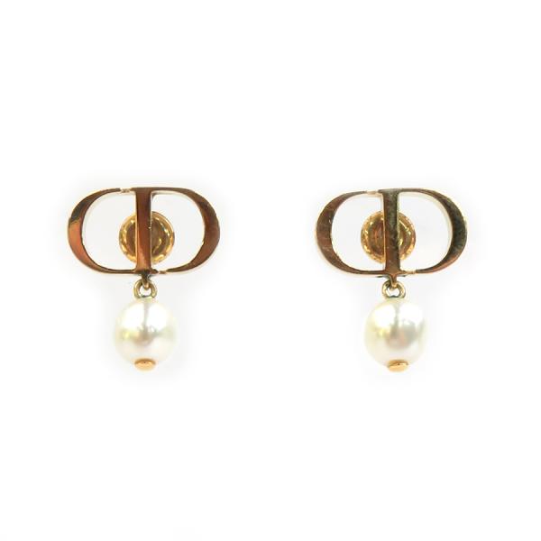クリスチャンディオール Christian Dior ピアス メタル/フェイクパール