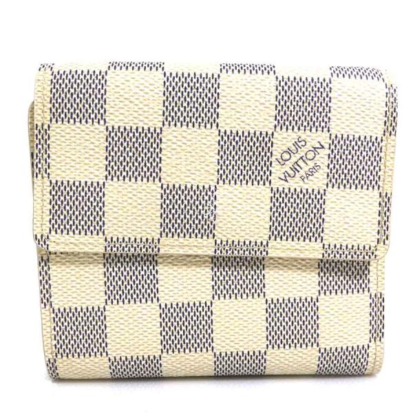 美品　LOUIS VUITTON ダミエ 二つ折り財布　ポルトフォイユ　エリーズ LOUIS VUITTON（ルイ・ヴィトン） ルイ ヴィトン 二つ折り財布 ダミエ