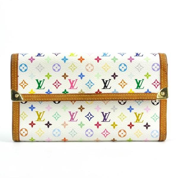 ルイヴィトン Louis Vuitton 長財布 モノグラムマルチカラー ポルト