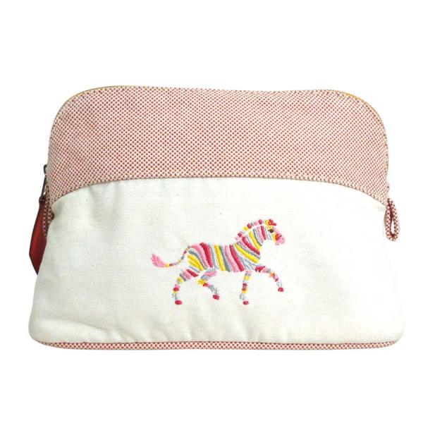 HERMES（エルメス） ポーチ ボリードポーチMM コットンキャンバス