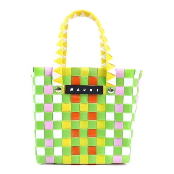 MARNI（マルニ） ハンドバッグ マーケット ウーブン マイクロ
