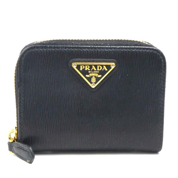 PRADA（プラダ） コインケース レザー ブラック : ブランドバリュー