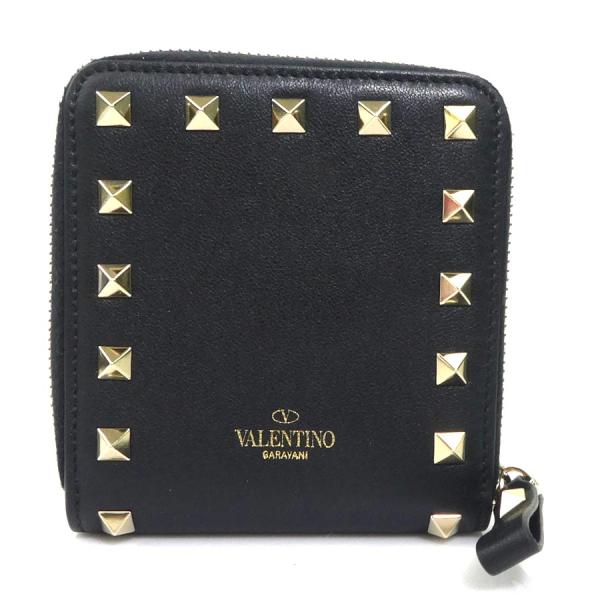 ヴァレンティノ ガラヴァーニ Valentino Garavani 二つ折り財布 レザー