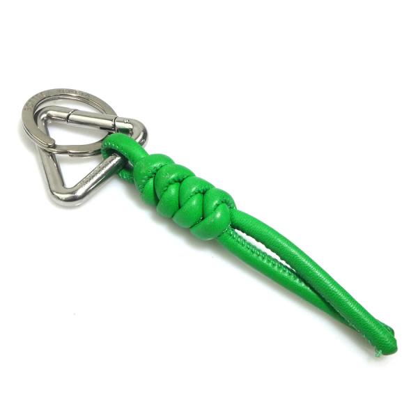 く*ゆ様 ボッテガヴェネタ キーリング キーホルダー グリーン 付属品