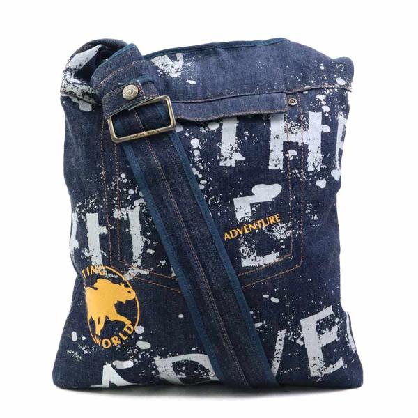極美品 HUNTING WORLD ショルダーバッグ キャンバス a949 Hunting World（ハンティング・ワールド） ショルダーバッグ