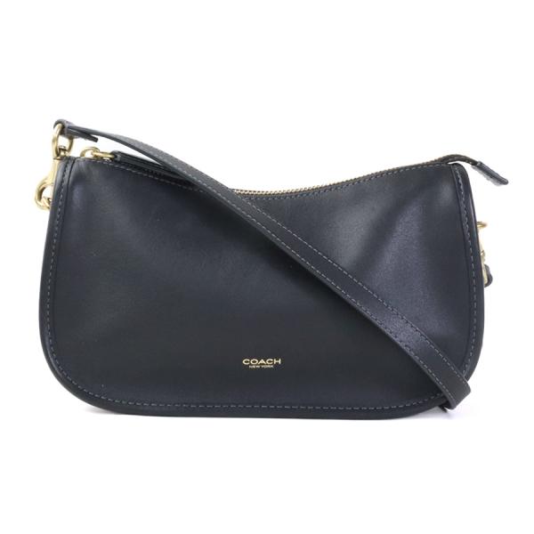 ⭐️本日限定　新品未使用COACH 正規品　ショルダーバッグブラック　コーチ　黒 COACH（コーチ） ショルダーバッグ レザー ブラック : ブランド