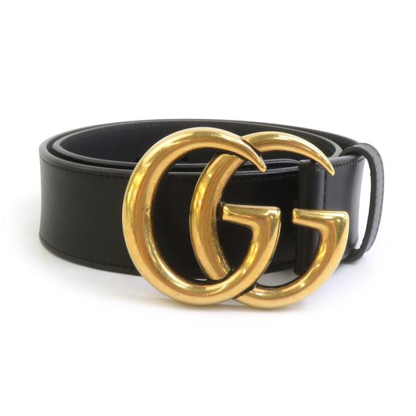 GUCCI（グッチ） ベルト レザー ブラック : ブランドバリュー - 通販