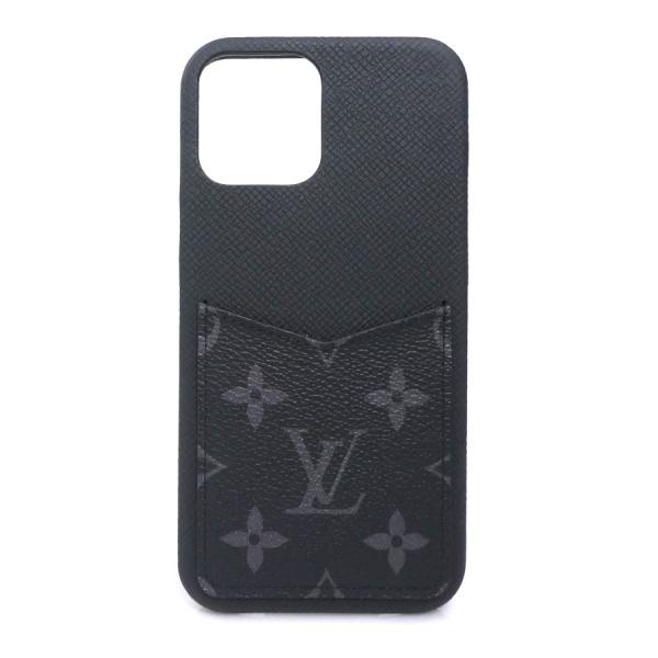 ルイ ヴィトン LOUIS VUITTON スマートフォンケース iPhone12 PRO Maxケース モノグラム エクリプス バンパー IPHONE12 PRO MAX/モノグラム エクリプス ブラック