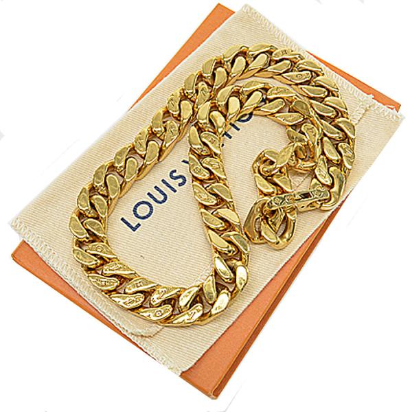 ルイ・ヴィトン　コリエチェーン金 LOUIS VUITTON ルイヴィトン Louis Vuitton ネックレス コリエ