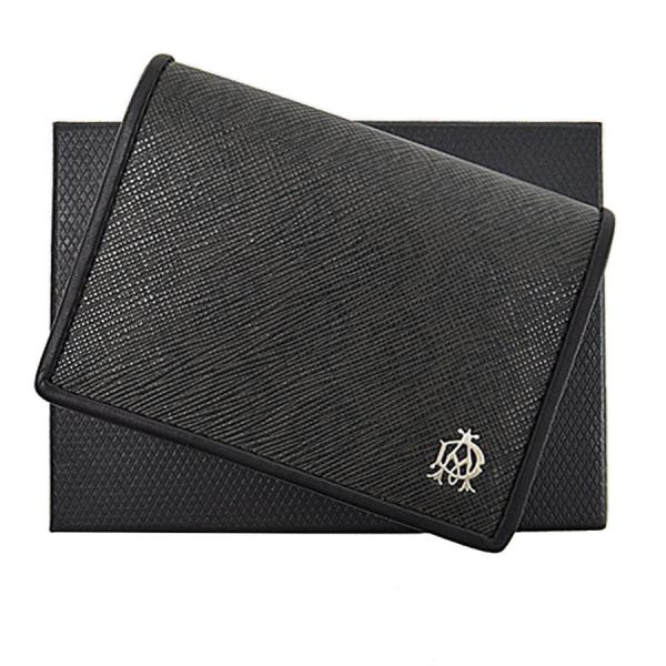 dunhill 名刺入れ ブラック レザー dunhill ダンヒル 名刺入れ メンズ レザー カードケース