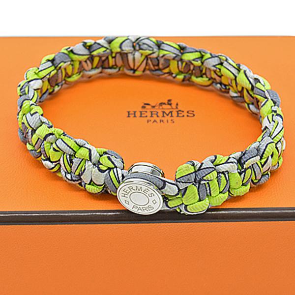 <専用になりました>【エルメス】バングル セリエボタン HERMES エルメス ブレスレット セリエボタン キッドシルク