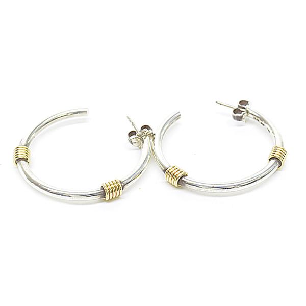 TIFFANY&Co.（ティファニー） ピアス コイル ピアス Ag925xAu750